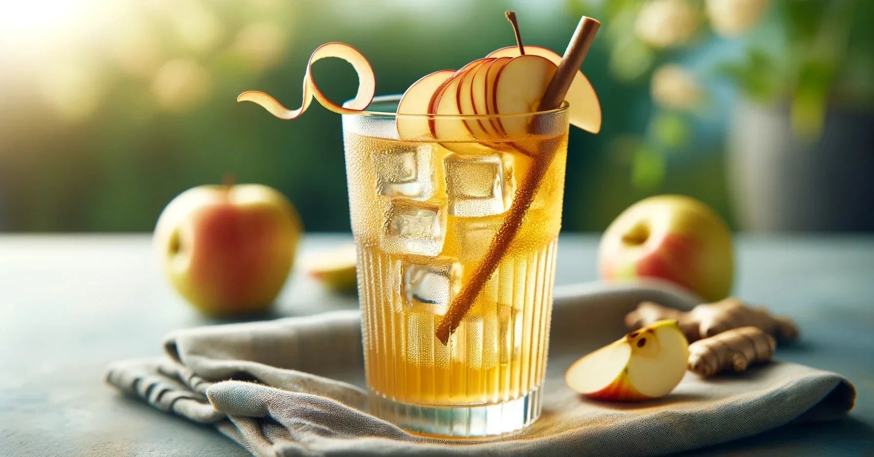 Apple Ginger Sparkler - orzeźwiający drink bezalkoholowy